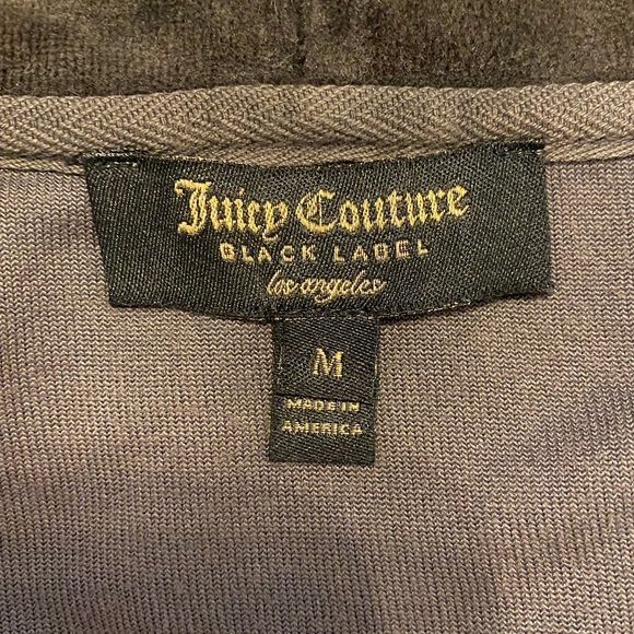 Juicy Couture Black Label Grey Velour Tracksuit - Picture 5 of 10